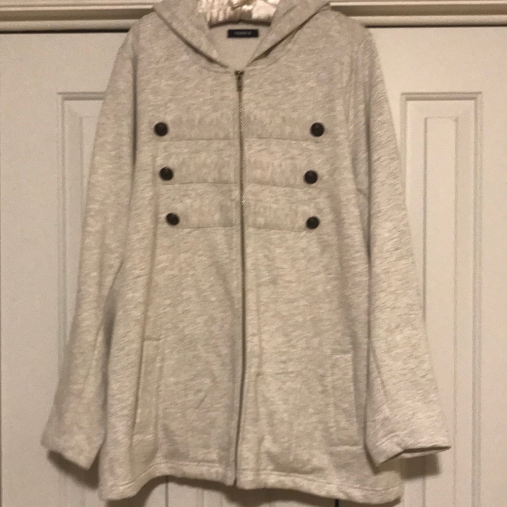 Sweatshirt jacket
